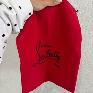 Christian Louboutin Red Dust Bag - Luxury Accessories